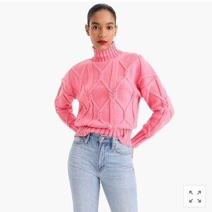 JCrew Collection XS Cable Knit Sweater